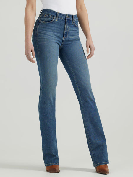 LADIES WRANGLER BESPOKE HIGH RISE BOOTCUT JEANS