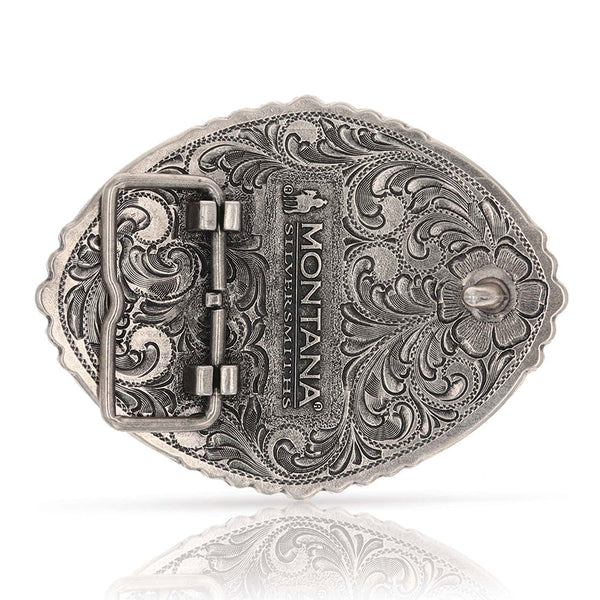 PAIN IS TEMPORARY BULLRIDER BUCKLE