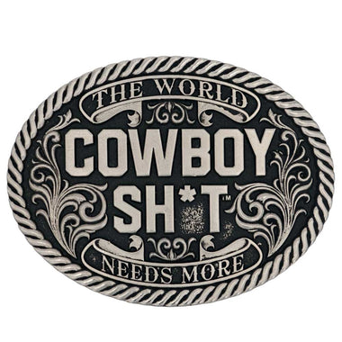 COWBOY SH*T BELT BUCKLE