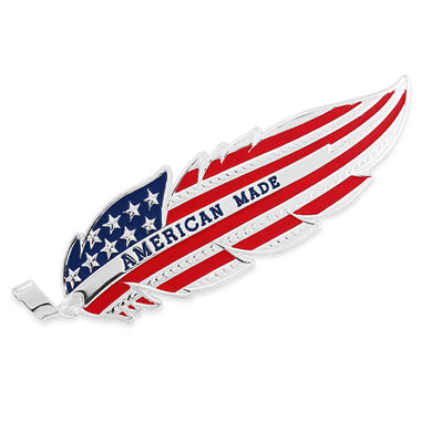 Big Bold Stripes American Made Hat Feather