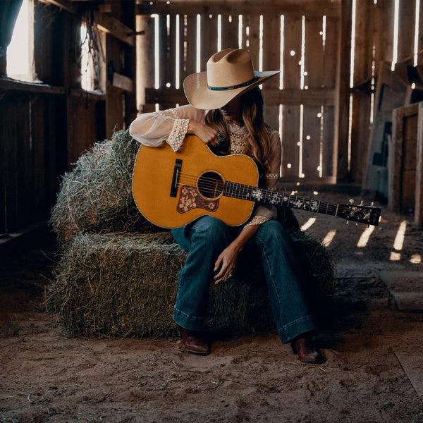 LAINEY WILSON C1H ATTA GIRL STRAW HAT