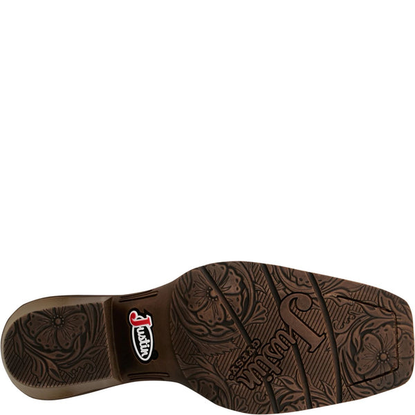 JUSTIN LADIES DEE SQ TOE BOOTS