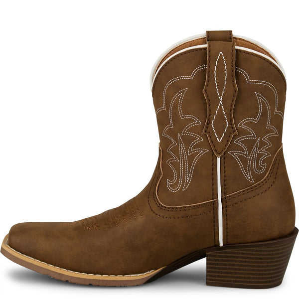 JUSTIN LADIES DEE SQ TOE BOOTS