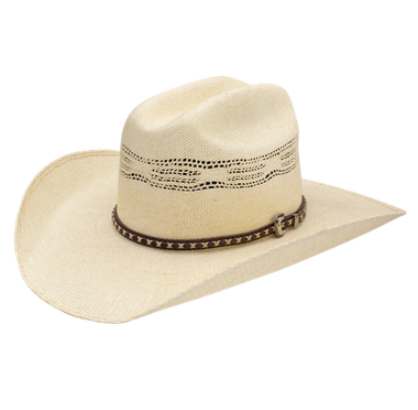STETSON ELMHURST STRAW 81 NATURAL WESTERN HAT
