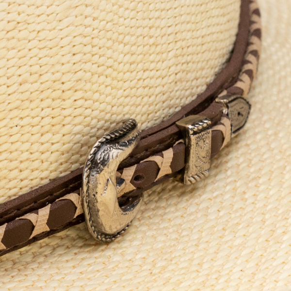 STETSON ELMHURST STRAW 81 NATURAL WESTERN HAT