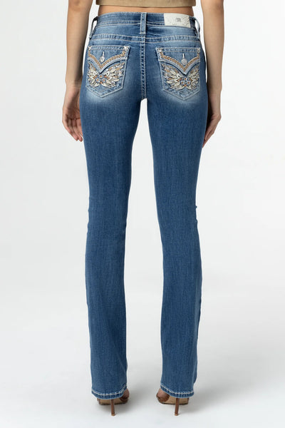LADIES WARM WINGS BOOT CUT JEANS