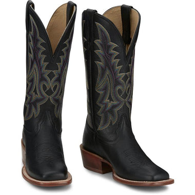 LADIES ESTRELLA BLACK COWHIDE BOOT