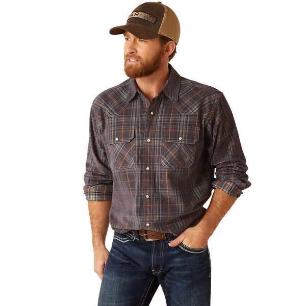 MENS ARIAT HENDERSON RETRO SNP LS SHIRT
