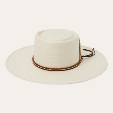 OASIS STRAW STETSON HAT