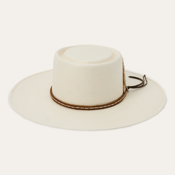 OASIS STRAW STETSON HAT