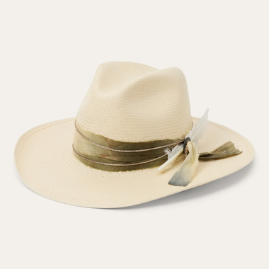 LAUREL HILL STRAW STETSON HAT