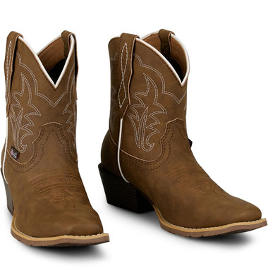 JUSTIN LADIES DEE SQ TOE BOOTS