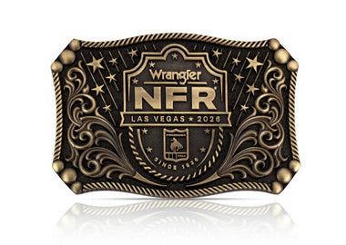 AB NATIONAL FINAL RODEO 2026 BUCKLE