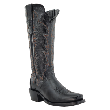 LADIES R. WATSON BLACK MESTIZO GOAT BOOT