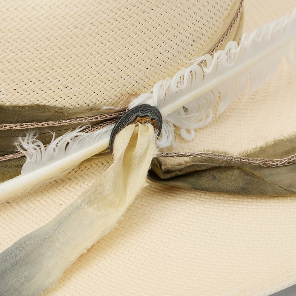 LAUREL HILL STRAW STETSON HAT