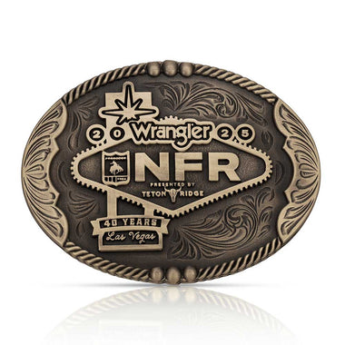 2025 National Finals Rodeo Oval Buckle