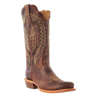 LADIES RW RANCH MAD BROWN GOAT BOOT