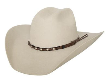 BUCKSKIN TRUE WEST 8X FUR BLEND HAT