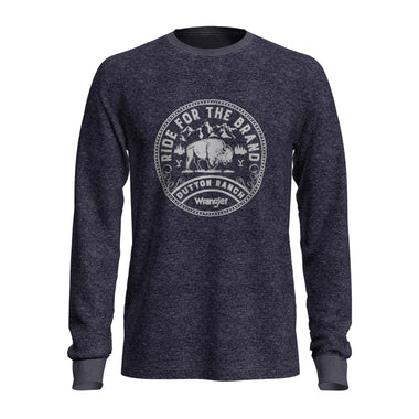 WRANGLER MENS LS YELLOWSTONE TEE