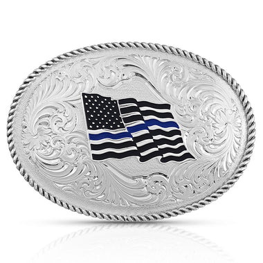 Thin Blue Line Buckle