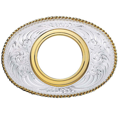 Coin Holder Western Belt Buckle without Coin