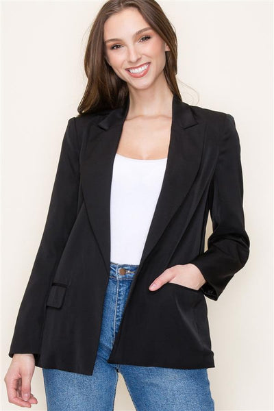 LADIES BLACK DRESS BLAZER