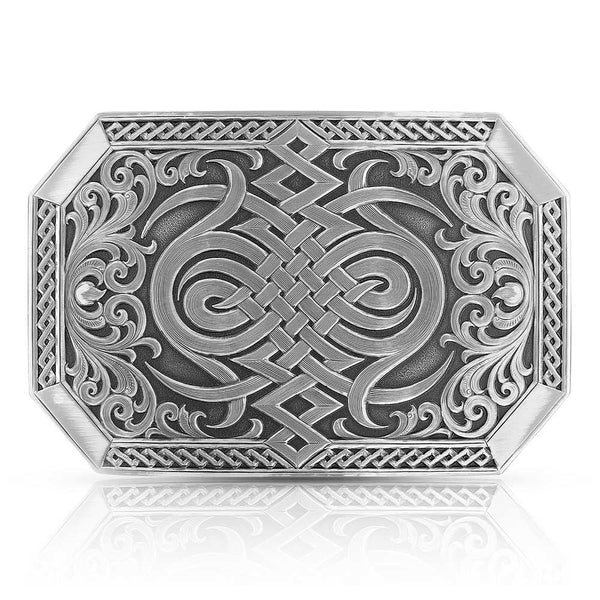 Gunmetal Celtic Knot Buckle
