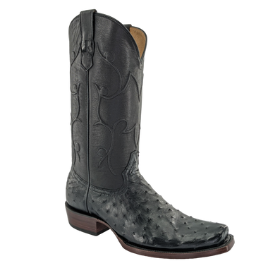 MN FQ OSTRICH/BLACK LUSTER GOAT