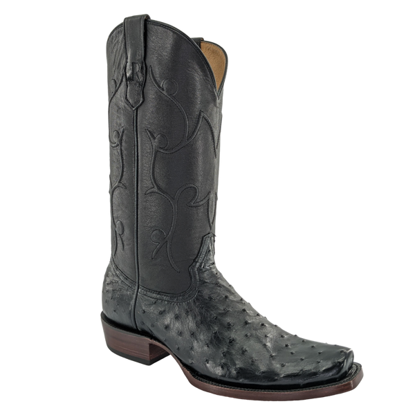 MN FQ OSTRICH/BLACK LUSTER GOAT
