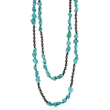Stacked Turquoise Layered Necklace