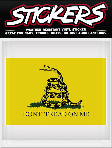 DON'T TREAD ON ME STICKER
