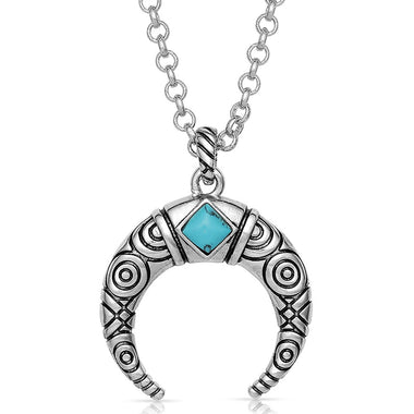 Eye Crescent Necklace