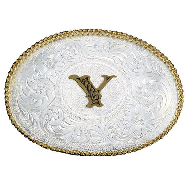 Two Tone Initial Y Buckle