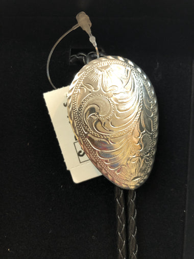 SILVER SCROLL BOLO