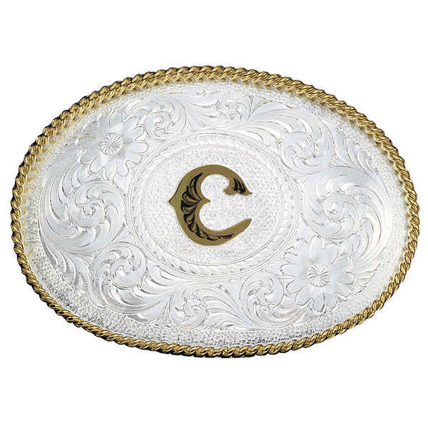 Two Tone Initial C Buckle
