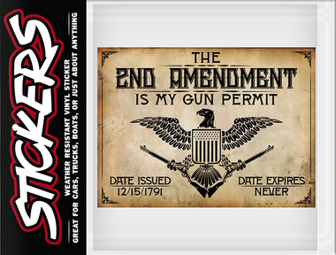 2ND AMENDMENT STICKER