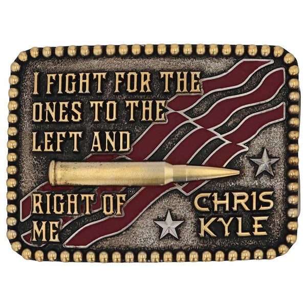 CHRIS KYLE-LEFT & RIGHT OF ME BUCKLE