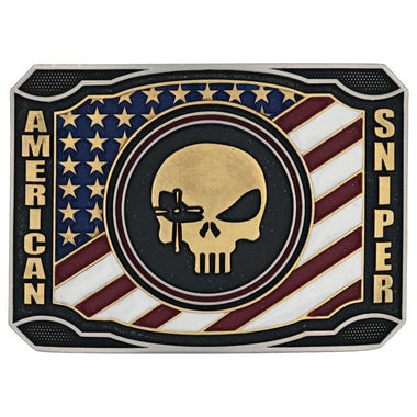 Patriotic Duty Attitude Belt Buckle