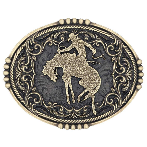 Bucking Bronc Attitude Buckle