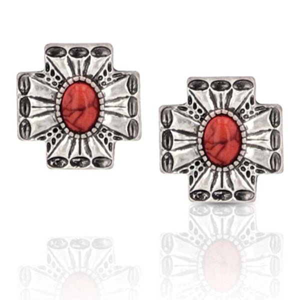 Western Blooms Attitude Earrings