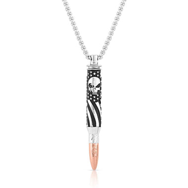 I'll Cover You Sniper Bullet Necklace