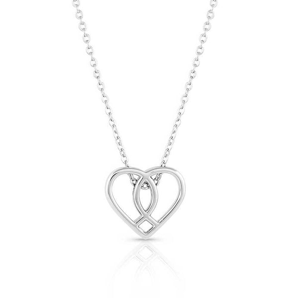 Connected in Faith Light Heart Necklace