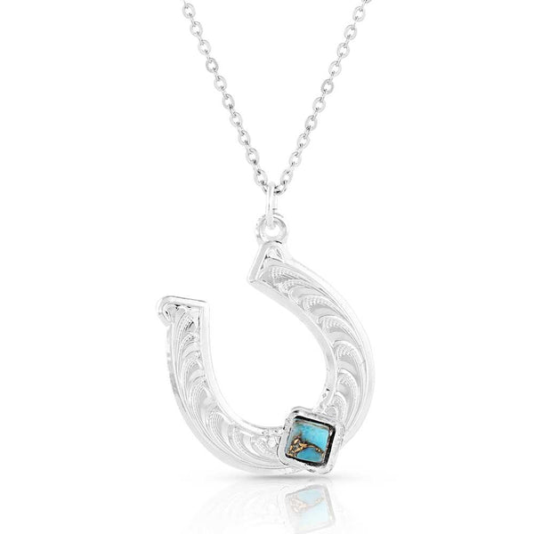 Montana Diamond Horseshoe Necklace