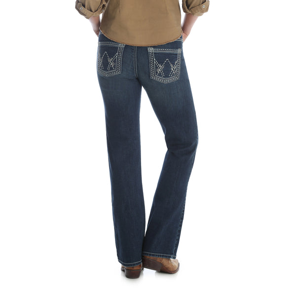 WOMENS SHILOH RIDING JEANS MED WASH