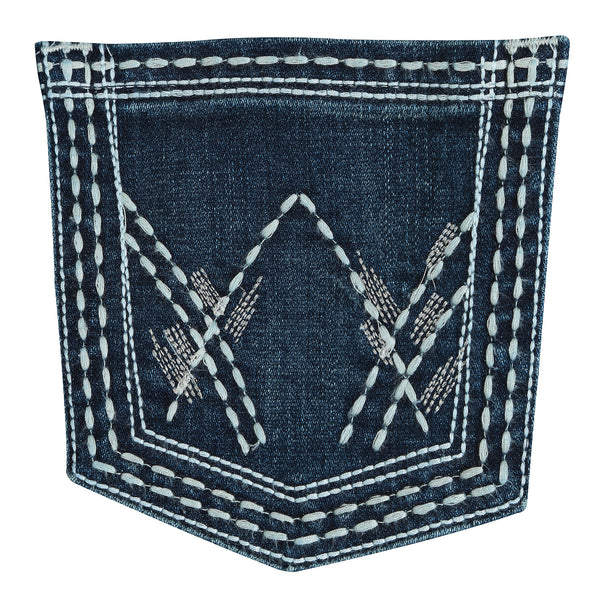 WOMENS SHILOH RIDING JEANS MED WASH