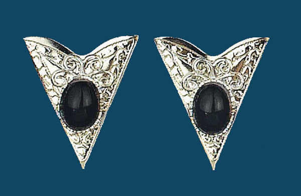 BLACK STONE COLLAR TIPS