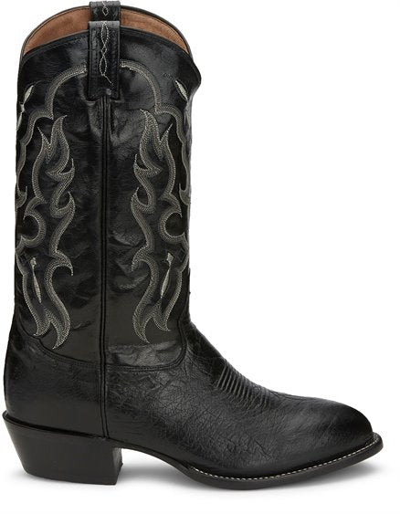 MENS BONHAM BLACK SMOOTH OST SKIN BOOT