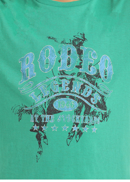 BOYS SS T-SHIRT WITH RODEO LEGENDS GRAPHIC