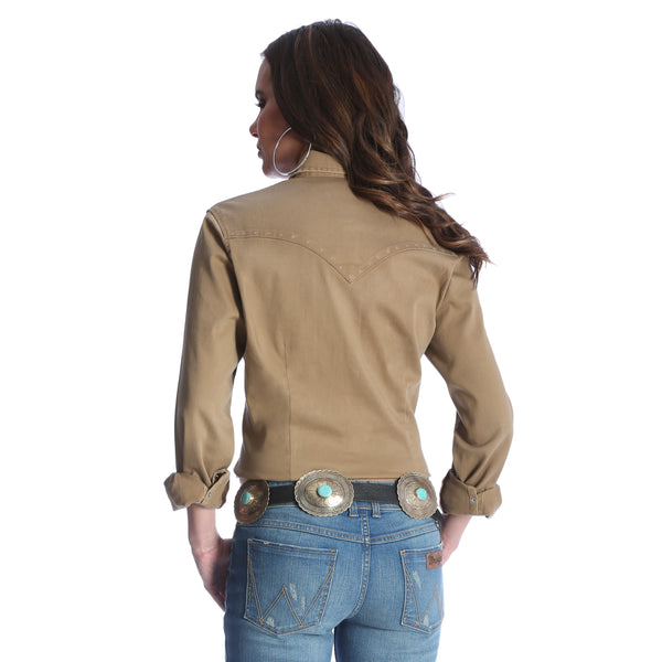RAWHIDE DENIM LONG SLEEVE SHIRT